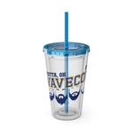 Wavecon 2024 Sunsplash Tumbler with Straw, 16oz