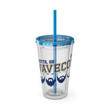 Wavecon 2024 Sunsplash Tumbler with Straw, 16oz