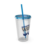 Wavecon 2024 Sunsplash Tumbler with Straw, 16oz