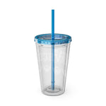 Wavecon 2024 Sunsplash Tumbler with Straw, 16oz