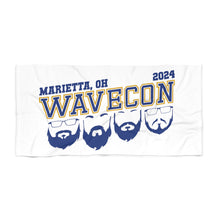 Load image into Gallery viewer, Wavecon 2024 Beach Towel
