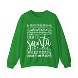 Thank You Santa! Heavy Blend™ Crewneck Sweatshirt