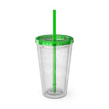 Wavecon 2024 Sunsplash Tumbler with Straw, 16oz