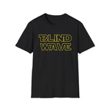 Blind Wave Star Font Unisex Softstyle T-Shirt