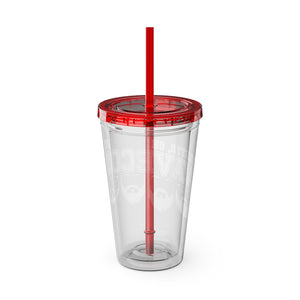 Wavecon 2024 Sunsplash Tumbler with Straw, 16oz