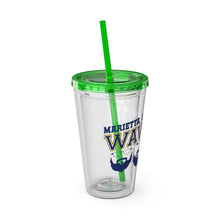 Load image into Gallery viewer, Wavecon 2024 Sunsplash Tumbler with Straw, 16oz
