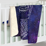 10 Years of Blind Wave Sherpa Fleece Blanket