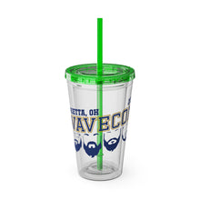 Load image into Gallery viewer, Wavecon 2024 Sunsplash Tumbler with Straw, 16oz
