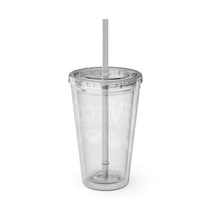 Wavecon 2024 Sunsplash Tumbler with Straw, 16oz