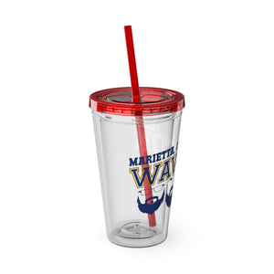 Wavecon 2024 Sunsplash Tumbler with Straw, 16oz