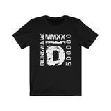 Blind Wave 500,000 Unisex Jersey Short Sleeve Tee