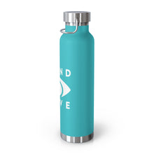 Load image into Gallery viewer, Blind Wave Logo 22oz Vacuum Insulated Bottle
