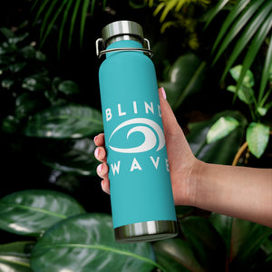 Blind Wave Logo 22oz Vacuum Insulated Bottle