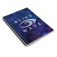 Load image into Gallery viewer, Blind Wave Logo Spiral Notebook - Ruled Line
