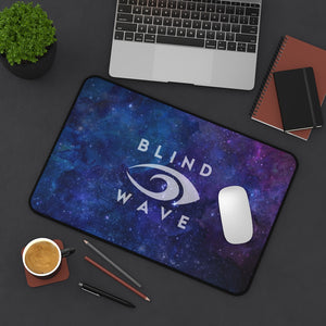 Blind Wave Logo Galaxy Desk Mat