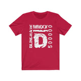 Blind Wave 500,000 Unisex Jersey Short Sleeve Tee