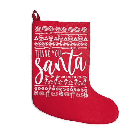 Thank You Santa! Christmas Stocking