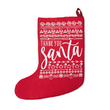 Thank You Santa! Christmas Stocking